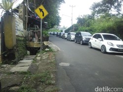 Libur Nataru, Kawasan Lembang Bandung Dipadati Wisatawan