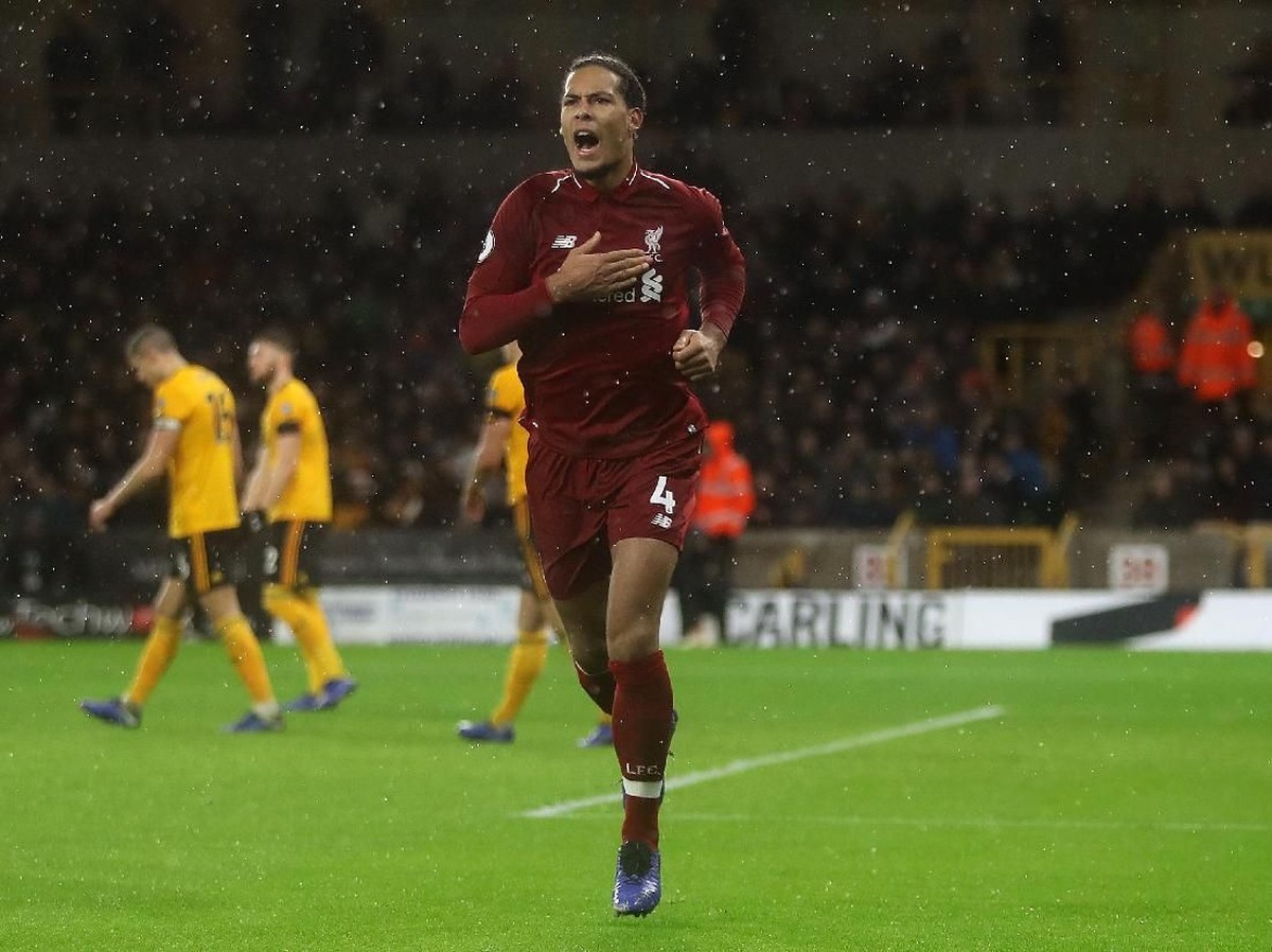Bek Liverpool, Virgil van Dijk. (Foto: David Ramos/Getty Images)