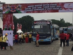 Serunya Mudik Natal Gratis Bareng Kemenhub