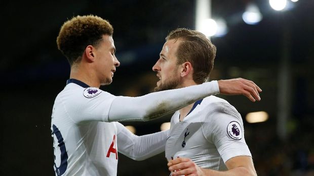 Tottenham Hotspur Menang 6-2 atas Everton