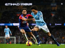 City menjamu Palace di Etihad Stadium, Sabtu (22/12/2018). City bertekad meraih kemenangan guna menempel ketat Liverpool di puncak klasemen. (Foto: Clive Brunskill/Getty Images)