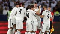 Tampil dominan, Madrid membuka keunggulan di menit ke-14 lewat gol Luka Modric. Marcos Llorente kemudian mencetak gol kedua Madrid di menit ke-60. Foto: Francois Nel/Getty Images