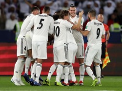 Tampil dominan, Madrid membuka keunggulan di menit ke-14 lewat gol Luka Modric. Marcos Llorente kemudian mencetak gol kedua Madrid di menit ke-60. Foto: Francois Nel/Getty Images
