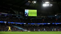 Skor tidak berubah hingga akhir laga. City kalah 2-3 dari Palace,sehingga kini tim asuhan Pep Guardiola masih tertahan di peringkat dua klasemen Liga Inggris dengan 44 poin, tertinggal empat angka dari Liverpool di puncak klasemen. (Foto: Jan Kruger/Getty Images)