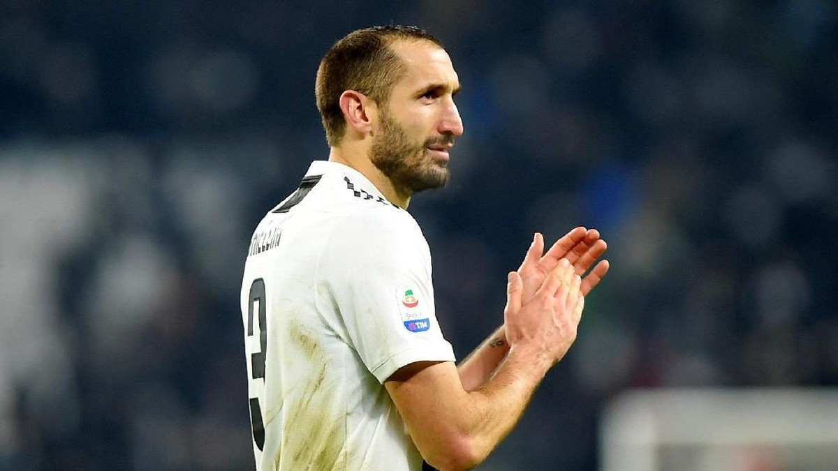GIorgio Chiellini nantikan perlawanan sengit dari Inter Milan dan Napoli. (Foto: Massimo Pinca)