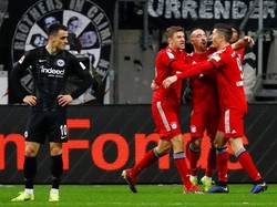 Hasil Liga Jerman: Ribery Dua Gol, Bayern Gulung Frankfurt 3-0