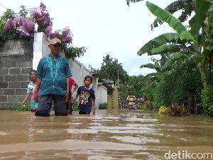 Empat Sungai di Lumajang Meluap, Ribuan Rumah Warga Kebanjiran