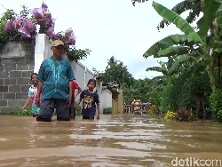 Empat Sungai di Lumajang Meluap, Ribuan Rumah Warga Kebanjiran