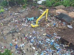 Masa Tanggap Darurat Tsunami Lampung Selatan Diperpanjang 2 Minggu