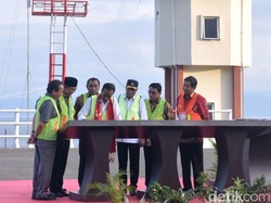 Jokowi Resmikan Bandara Baru di Morowali