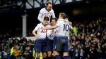 Pesta Tottenham di Goodison Park
