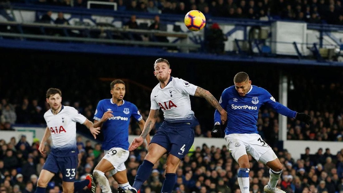 Everton dan Tottenham Hotspur jadi tim dengan jadwal paling padat pada periode sibuk Liga Inggris (Foto: Reuters)