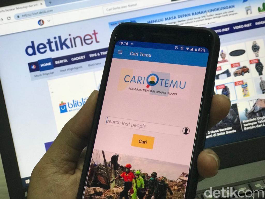 Aplikasi Ini Bantu Cari Orang Hilang Akibat Tsunami Selat Sunda Aplikasi Ini Bantu Cari Orang Hilang Akibat Tsunami Selat Sunda