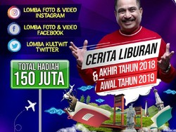 Ceritakan Momen Liburan dan Dapatkan Total Hadiah Rp 150 Juta