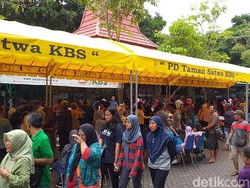 Liburan Sekolah Hari Kedua, Pengunjung KBS Lebih dari 30 Ribu
