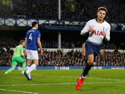 Sementara dua gol lainnya dilesakkan Christian Eriksen dan Dele Alli. REUTERS/Andrew Yates.