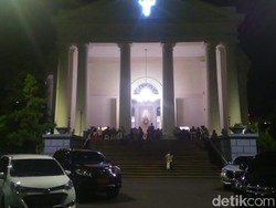 Misa Natal di GPIB Immanuel Jakarta Berlangsung Khidmat