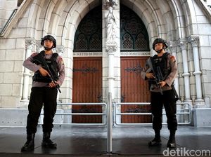 Jelang Natal, Pengamanan Gereja Katedral Dimaksimalkan