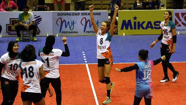 Putra dan Putri BNI Menang Putaran Pertama Proliga 2019