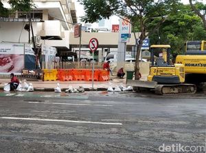 Sudah Diperbaiki, Begini Kondisi Terkini Jalan Gubeng di Surabaya