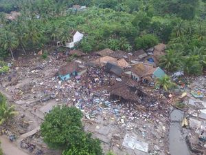 Sebagian Titik Pengungsi Tsunami di Lampung Belum Dapat Bantuan