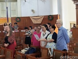Lestarikan Tradisi, Gereja Immanuel Misa Pakai Bahasa Belanda