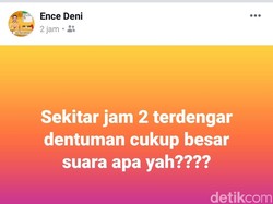 Sedang Piket, Anggota Polsek Kalibunder Sukabumi Dengar Dentuman