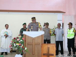 Polda Jatim Pantau Pengamanan Perayaan Natal di Banyuwangi