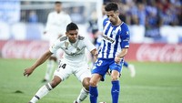 Gelandan Alaves, Jonathan, jadi alasan klub itu bisa bersaing di papan atas. Jonathan cumain pemain pinjaman tapi mampu jadi motor serangan dengan torehan lima assist di La Liga sejauh ini. (Juan Manuel Serrano Arce/Getty Images)