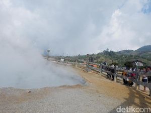 Angin Kencang Terjang Dataran Tinggi Dieng