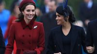 Foto: Adu Gaya Kate Middleton dan Meghan Markle Saat Rayakan Natal