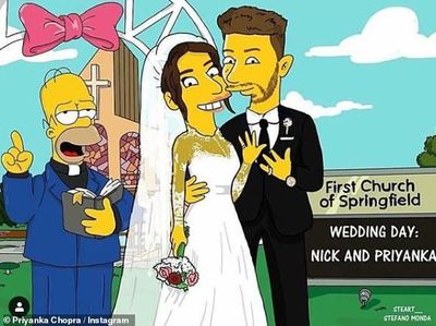 Priyanka Chopra dan Nick Jonas Jadi Karakter Simpson