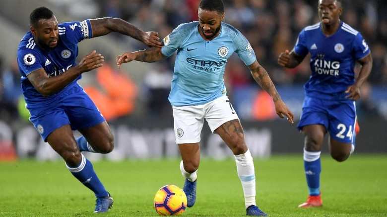 Hasil Liga Inggris: City Tumbang 1-2 dari Leicester