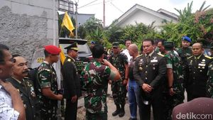 Foto: Suasana Rumah Duka Letkol Dono Saat Jenderal Andika Melayat
