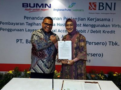 BNI Gandeng Angkasa Pura I