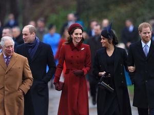 6 Potret Keluarga Kerajaan Inggris Rayakan Suka Cita Natal