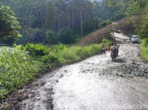 Foto: Begini Akses Menuju Sumur, Lokasi Terdampak Tsunami Paling Parah