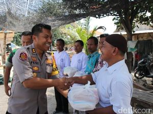 Polisi-TNI Gelar Baksos dan Cangkruk Bareng dengan Nelayan