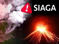 Level Siaga hingga Waspada, Ini Peta Status Gunung Berapi di Indonesia