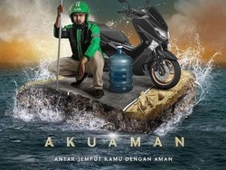 Kocaknya Aquaman dengan Kearifan Lokal ala Grab