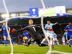 Bertanding di King Power Stadium, Rabu (26/12/2018), City sempat memimpin lewat Bernardo Silva di menit ke-14. REUTERS/Darren Staples.