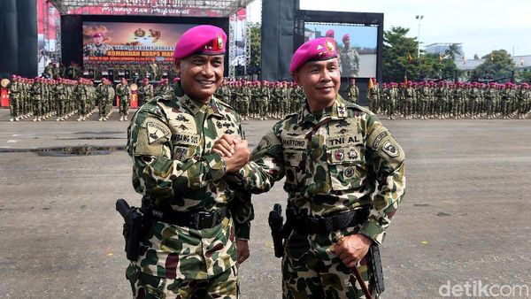 Sah! Mayjen Suhartono Pimpin Korps Marinir