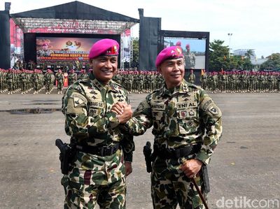 Sah! Mayjen Suhartono Pimpin Korps Marinir