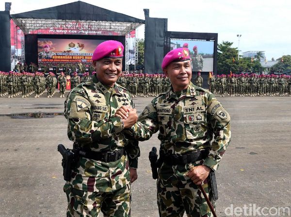 Sah! Mayjen Suhartono Pimpin Korps Marinir