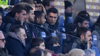 Ronaldo dicadangkan Juventus saat menghadapi Atalanta di laga Boxing Day, Rabu (26/12/2018). Sebelumnya pelatih Massimiliano Allegri mengaku akan mengistirahatkan sang bintang. Agar fit di Liga Champions bulan Maret nanti, kata Allegri. (Foto: Alberto Lingria/Reuters)