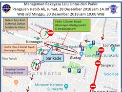 Ada Haul Habib Ali, Begini Rekayasa Arus Lalin di Jalanan Solo