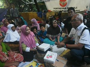 Pengungsi di Posko Jadi 1.200 Orang, Pertamina Tambah Logistik