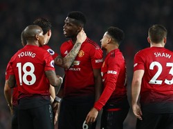 Hasil Liga Inggris: Pogba Dua Gol, MU Atasi Huddersfield 3-1
