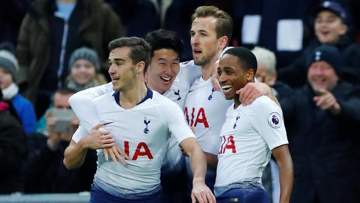 Konsistensi menentukan mampu atau tidaknya Tottenham Hotspur bersaing dalam perburuan gelar. Foto: Eddie Keogh/Reuters