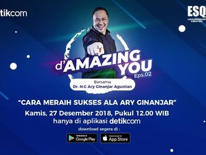 Tonton dAmazing You Cara Raih Sukses Ala Ary Ginanjar di Sini! Tonton dAmazing You Cara Raih Sukses Ala Ary Ginanjar di Sini!